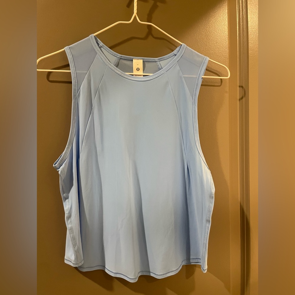 Lululemon Cropped Sculpt Tank Top